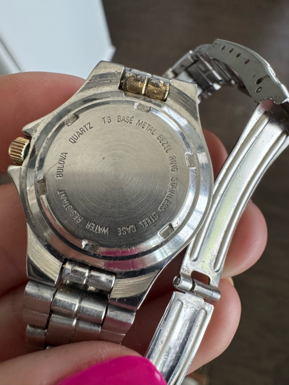 Vintage Women’s Bulova Two-Toned Marine Star Watch - Picture 4 of 9